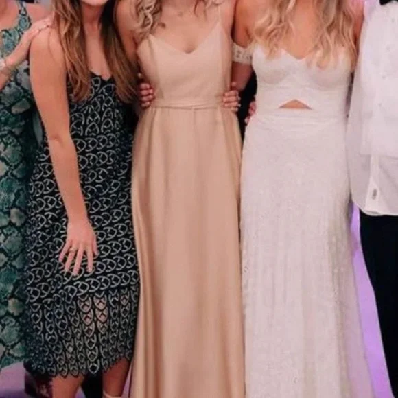 Show Me Your Mumu Faith Maxi Dress Champagne - Picture 3 of 3